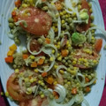 El cooksnap de C-zar Rojas cuando hizo ENSALADA De Aguacate🥑 con🌽Maíz...!.
