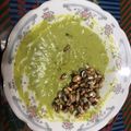El cooksnap de Zeydhita Sal Echevarria cuando hizo Crema de espárragos.
