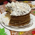 El cooksnap de Florencia Garcia cuando hizo Torta rogel.