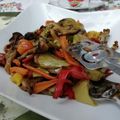 Cooksnap από dcroula στη συνταγή Ζεστή #σαλάτα ψητών λαχανικών... όλος ο κήπος στο πιάτο μας..!!