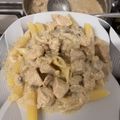 Viktória Simon Cooksnap-ja, amikor elkészítette a(z) Tejszínes gombás csirkemell receptet.