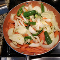 El cooksnap de Gustavo Marroquin cuando hizo Chile en escabeche.