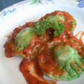 Cooksnap dari Enni Faizah untuk resep Spinaci Ravioli Contenuto di verdure gamberetti