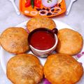 Mousumi Karmakar's cooksnap of when they made খাস্তা কচুরি (khasta kachori recipe in bengali).