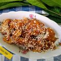 Cooksnap dari Indah Mei untuk resep Dakgangjeong (닭강정)