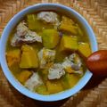 Cooksnap của Nguyễn Thụy Vân An khi họ làm theo món Canh bí đỏ sườn non