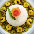 Shilpi Mitra's cooksnap of when they made চিচিঙ্গা চিংড়ি.
