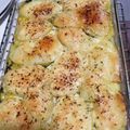El cooksnap de Leonor Cornejo cuando hizo Budín gratinado de zapallo italiano y espinaca al horno.
