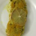 El cooksnap de Carmen Esteban cuando hizo Merluza con brócoli y zanahoria en papillote.