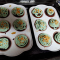 El cooksnap de Sandra cuando hizo Cupcakes rellenos de Lacasitos.