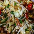Cooksnap Julia ALeen Aireish semasa beliau membuat Sayur Taugeh Kucai.