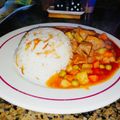 صورة من عاشقة الاقصى، شاركها بعد تجربة وصفة يخنة الخضار باللحمة المفرومة وارز بالشعيرية 🍜