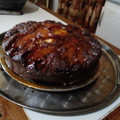 El cooksnap de Claribel Audino cuando hizo Torta de manzana invertida con harina leudante.