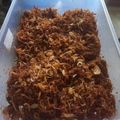 Cooksnap dari muti sastradinata untuk resep Gepuk Ayam Suwir Serundeng