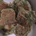 El cooksnap de Daniela Burgos cuando hizo Buñuelos de lechuga.