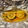 El cooksnap de Alicia Lagarto cuando hizo Filete de lubina, al papillot, con verduritas y especias al gusto.