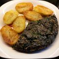 El cooksnap de Teresita Felíz cuando hizo Papas dorada con tortilla de acelga cami.