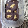 El cooksnap de Alejandra Soriano Marco cuando hizo Mendiants o discos de chocolate.