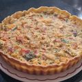 El cooksnap de Stephanie Freire cuando hizo TARTA DE POLLO Y VERDURAS GRILLADAS ♥️.