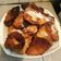 El cooksnap de Deby Love cuando hizo Torta Frita Dulce (con forma de torsal).