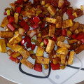 El cooksnap de Gema cuando hizo Tofu con verduritas a la soja.