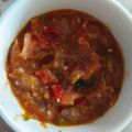 Cooksnap FZ Adzlin semasa beliau membuat Sambal Nasi Ayam Penyet.
