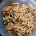 El cooksnap de Melanie Schreiber cuando hizo Helado de dulce de leche y oreos casero.