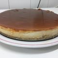 El cooksnap de Lola cuando hizo Tarta de queso mascarpone y salsa toffee sin horno.