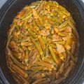 Cooksnap από lonely στη συνταγή Μπάμιες με κοτόπουλο στο φούρνο (Αργυρώ Μπαρμπαρίγου)
