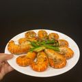 陳子瑜 的 蒜香椒鹽蝦 cooksnap