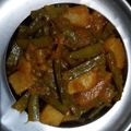 Bharati Kini's cooksnap of when they made गवार बटाटा भाजी (gavar batata bhaji recipe in marathi).
