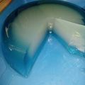 Cooksnap dari MuFieda untuk resep Puding Pepsi Blue isi Kelapa Muda