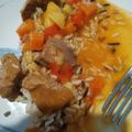 Cooksnap Ela z Żarówki z czasów, kiedy przygotował Kolorowy gulasz z indyk🥘.