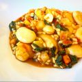 El cooksnap de Vegan Yorch cuando hizo Arroz meloso con acelgas. Arròs en bledes.