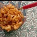 Rekha single का कुकस्नैप जब उन्होंने मसाला मैकरॉनी (Masala macaroni recipe in hindi) बनाया था।