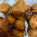 El cooksnap de Laura Pereira cuando hizo Buñuelos dulces.