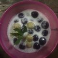 Cooksnap dari Panca Retnawati untuk resep Bubur biji salak ubi ungu