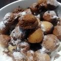 El cooksnap de Lula Lucero cuando hizo Buñuelos dulces.