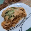 Tehmina Hashmi's cooksnap of when they made Lasagna roll.