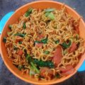Cooksnap dari Deti Kurniati untuk resep Mie Burung Dara ft (Pokcoy, sawi putih, udang)