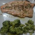 El cooksnap de Rut Borillo cuando hizo Filetes de trucha al ajillo.