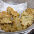 El cooksnap de Lucía I. cuando hizo Buñuelos de LECHUGA😋😋.