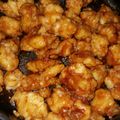 cgillie89's cooksnap of when they made Panda express orange chicken.