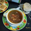 Ruma Guha Das Sharma's cooksnap of when they made ক্যাপ্সিকাম চিকেন স্যুপ (Chicken soup with capsicum recipe in bengali).