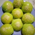 Cooksnap dari Nefrida untuk resep PANDAN MILK BUN (eggless)Roti Pandan #beranibaking