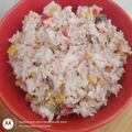 Cooksnap Dagmara Baran/Coś smacznego i niedrogiego z czasów, kiedy przygotował Sałatka ryżowa z tuńczykiem.