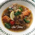 Cooksnap Mahadiah semasa beliau membuat Sup Tulang Thai.