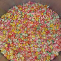 El cooksnap de Pilar Morales cuando hizo Palomitas de colores.