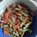 Cooksnap dari annisanumar untuk resep Tempe kacang panjang pedas manis