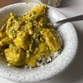 Cooksnap από SuperMarilChom στη συνταγή Τηγανιά κοτόπουλο με μανιτάρια, κρέμα γάλακτος και κουρκουμά